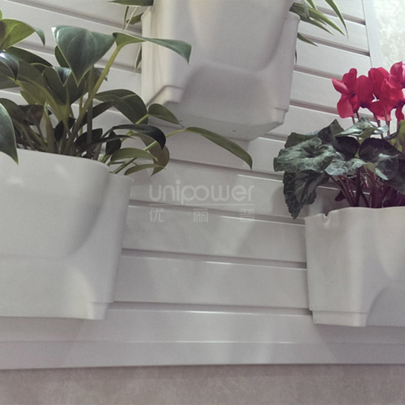 مصنع بولي كلوريد الفينيل Slatwall ملحقات لوحة نهاية غطاء لوحة Slatwall