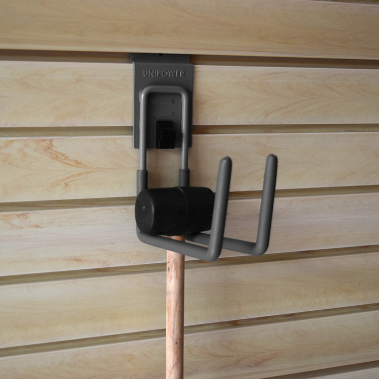 المرآب فائدة تخزين PVC Slatwall J السنانير