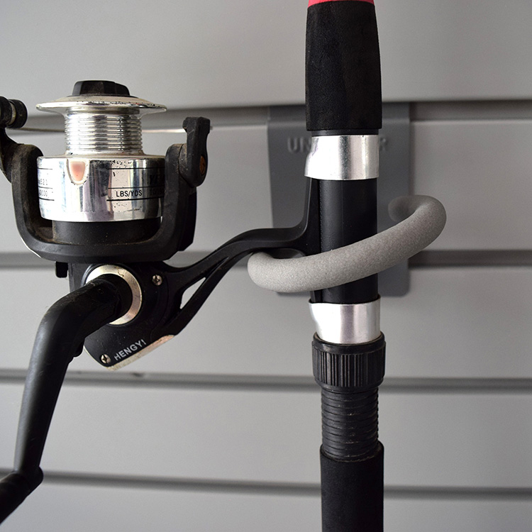 الجملة شريحة الحائط تخزين الصيد رود حامل الرف هوك 