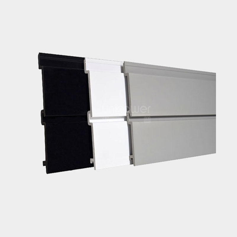 تصنيع سعر الجملة PVC Slatwall لعرض مرآب التخزين