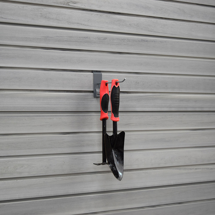 Slatwall عرض هوك سلك واحد الفولاذ المقاوم للصدأ كروم Slotwall الملحقات