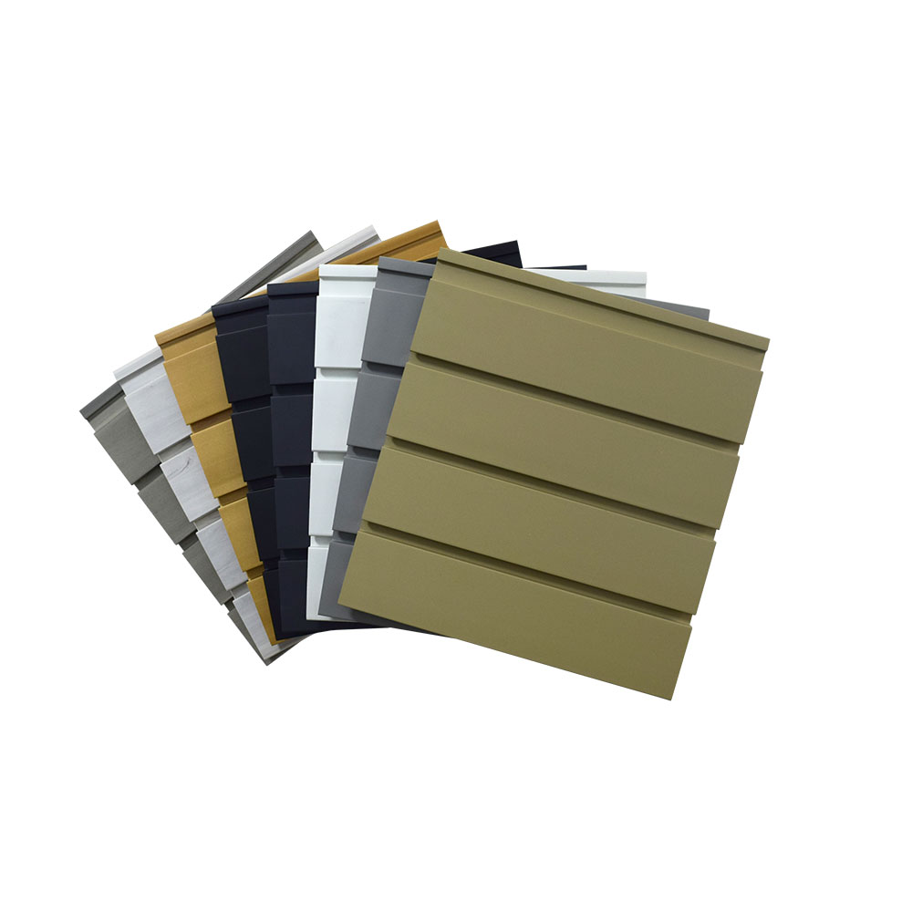 لوح تخزين جداري من مادة PVC Slatwall منظم حائط المرآب من Unipower