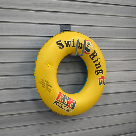 خطافات المرآب وإكسسوارات Slatwall على شكل J