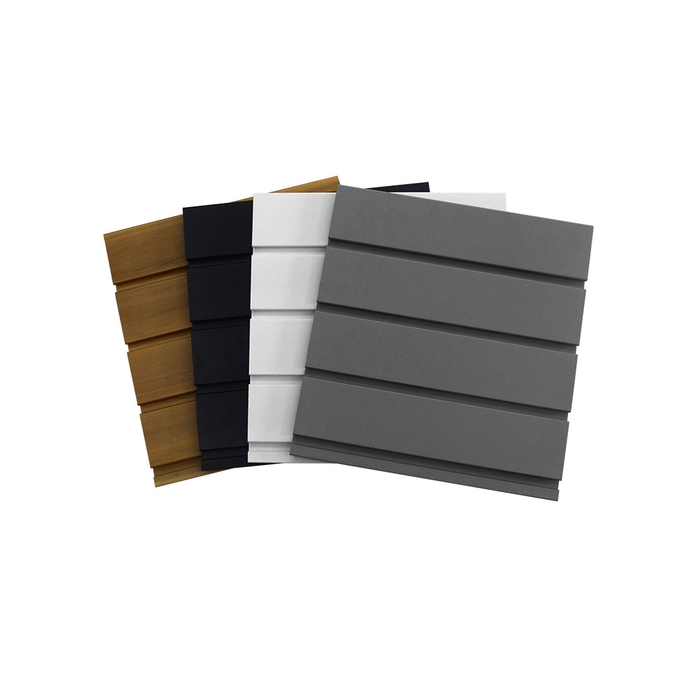 لوحات PVC Slatwall متعددة الاستخدامات لتخزين المرآب